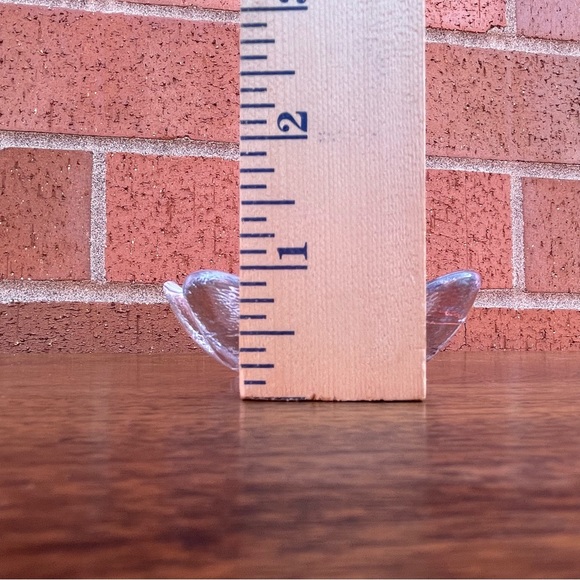 Scalloped Purple Swirl Art Glass Bowl Handmade Artisan Made Textured - Picture 16 of 16